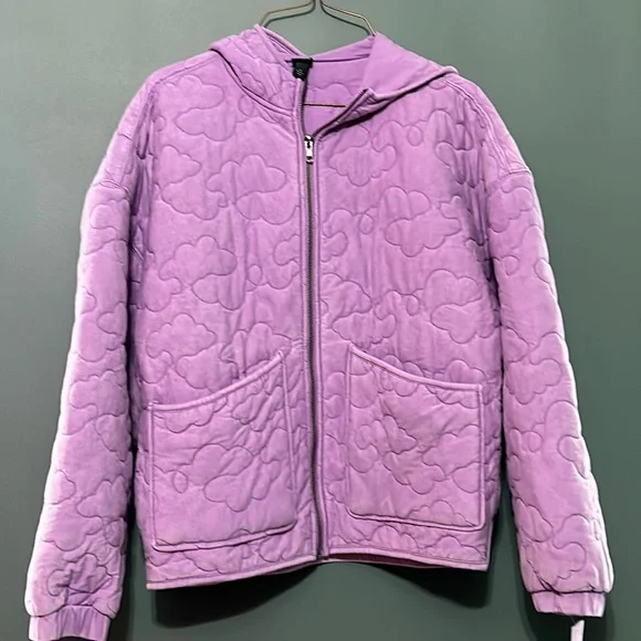 wild fable Jackets Coats Wild Fable Light Purple Hooded